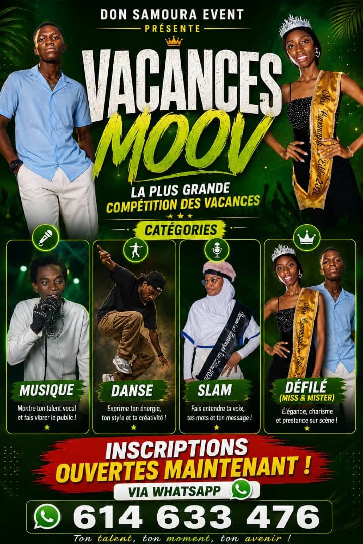 VACANCES MOOV DANSES