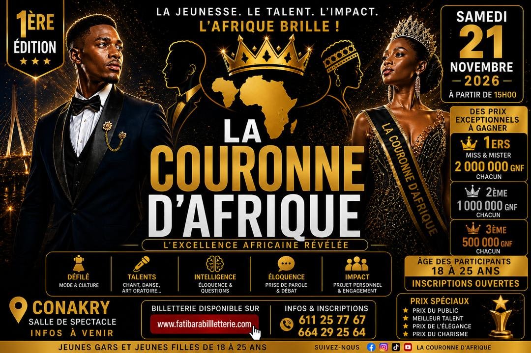 LA COURONNE D'AFRIQUE