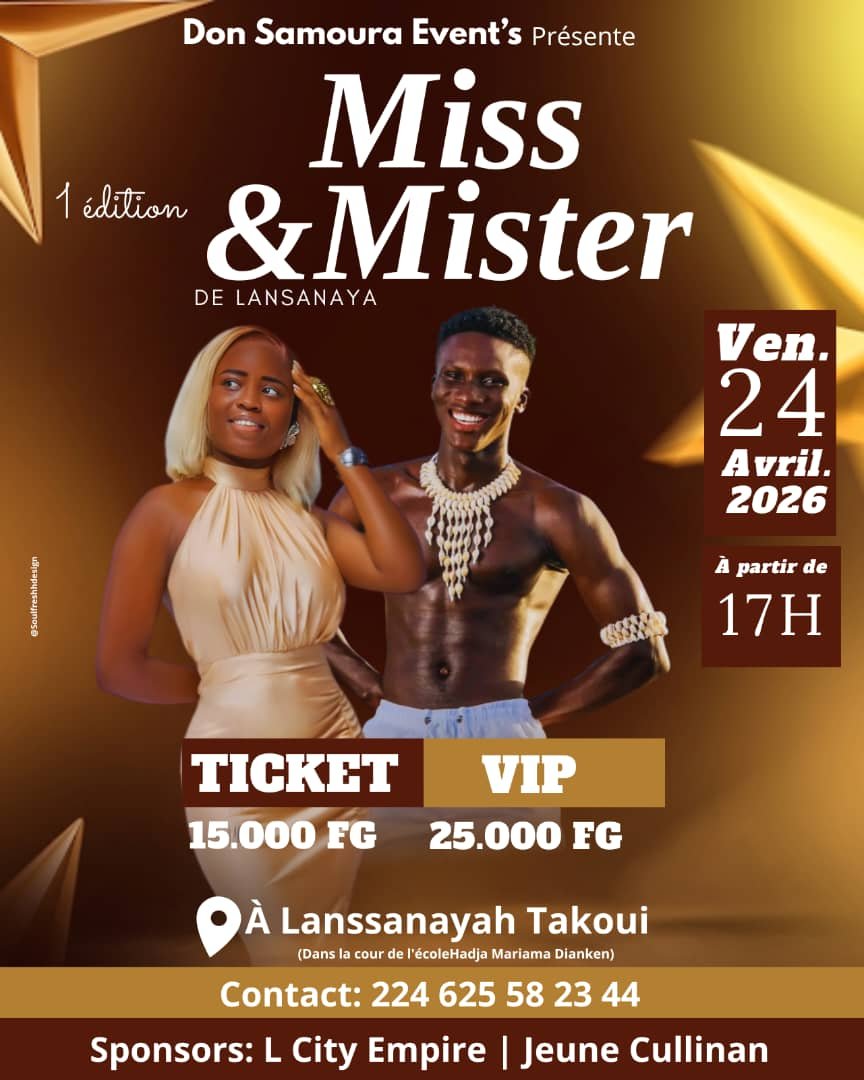Miss et Mister Lansanaya 1er édition