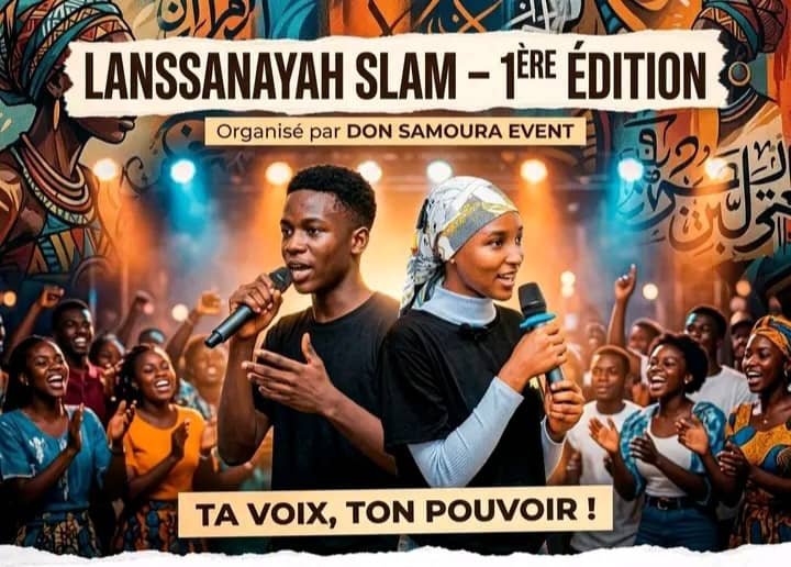 🎤🔥 Lanssanayah Slam – Quand les voix deviennent une puissance ! 🔥🎤