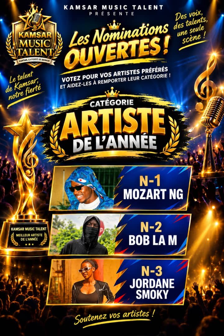 Meilleurs Artiste de kamsar 2026