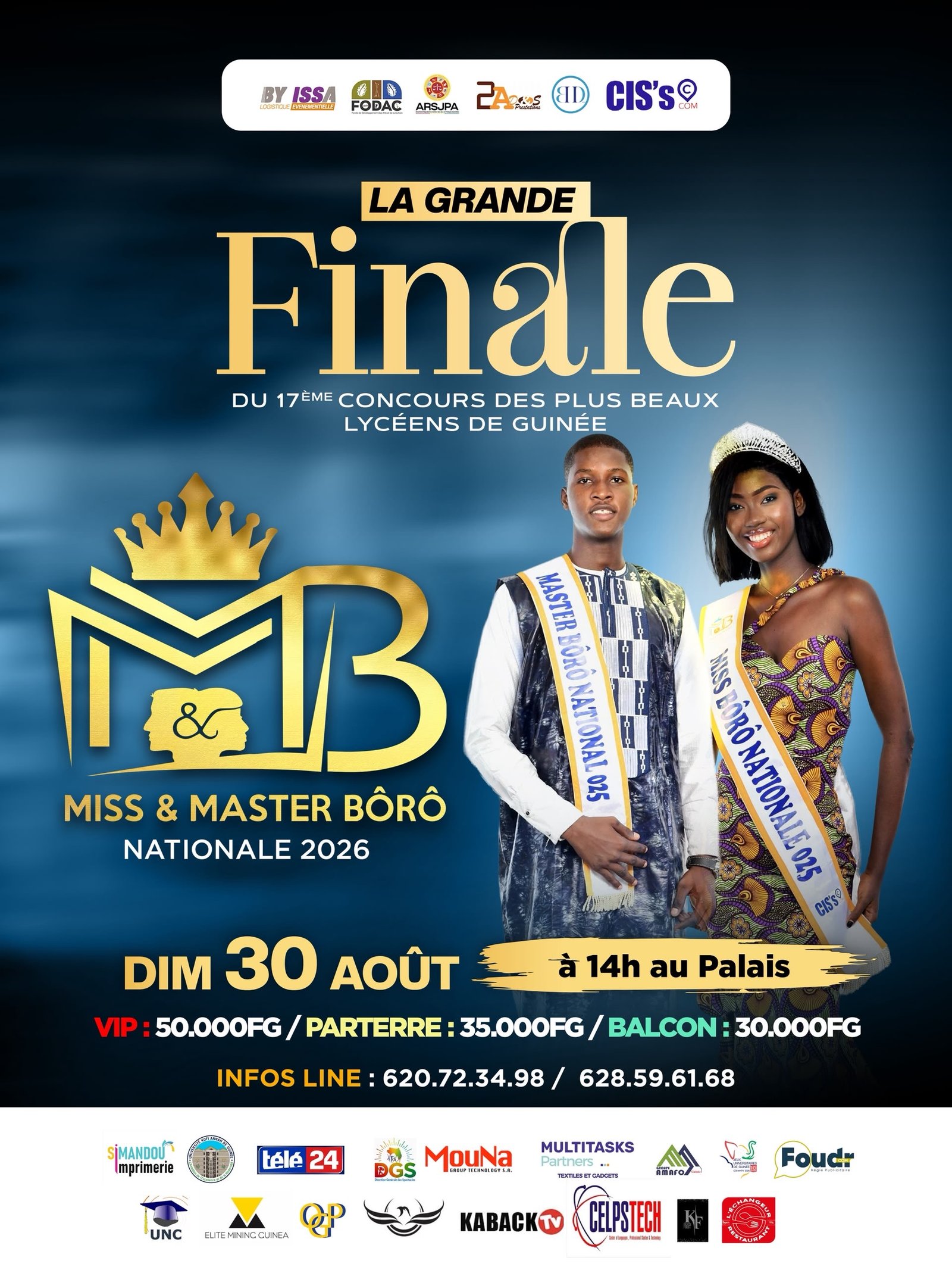 MISS & MISTER BÔRÔ NATIONAL 2026 FILLES