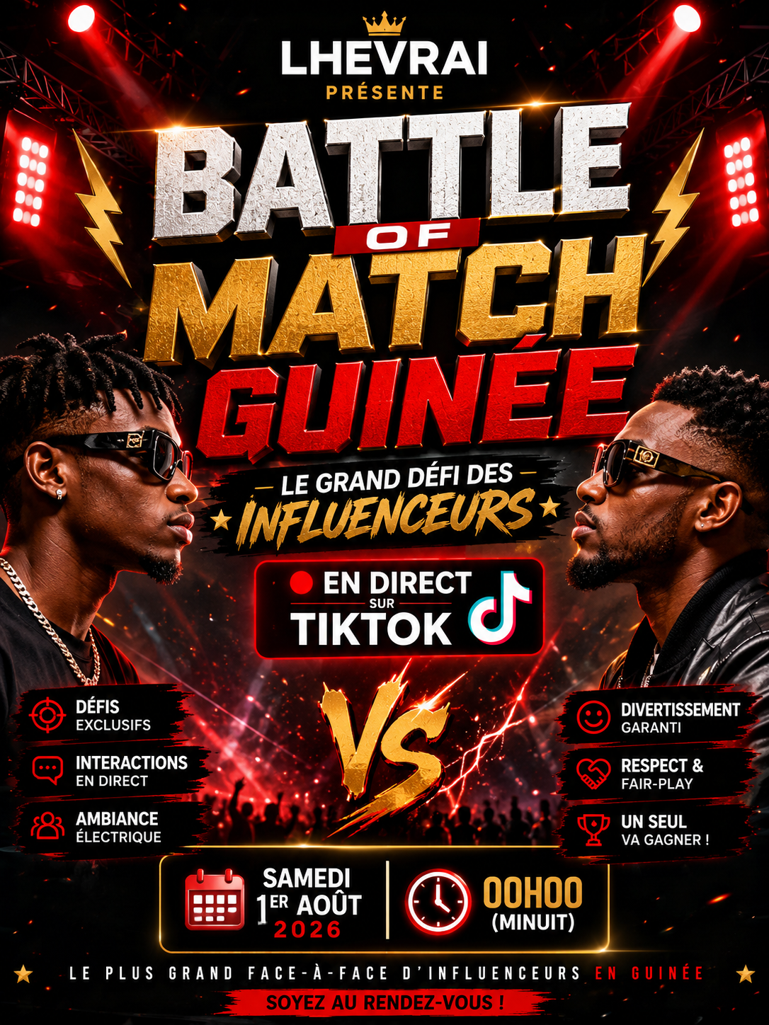 Battle of match Guinée